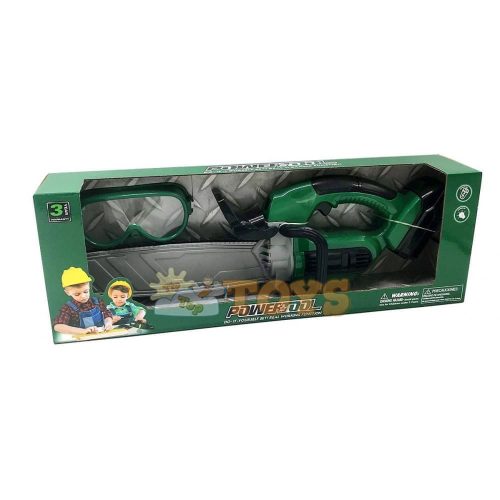 Elektromos szerszám játék láncfűrész 7946L 40 cm-es dobozban