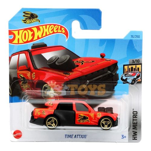 Hot Wheels Time Attaxi HKG89 HW Metro Kisautó