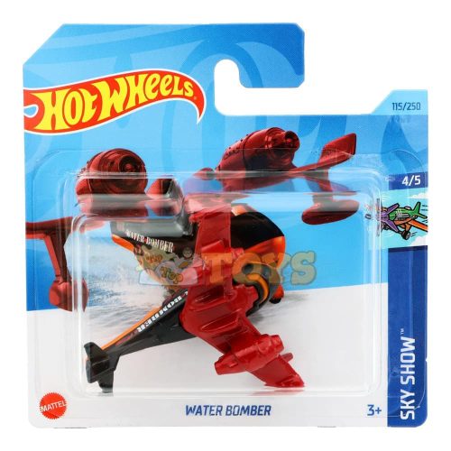 Hot Wheels fém repülőgép vízi bombázó HKH91 Sky Show Mattel