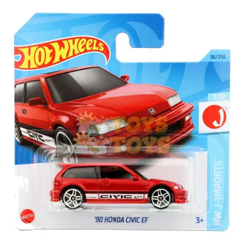 Hot Wheels kisautó 90 Honda Civic EF HKJ16 Mattel