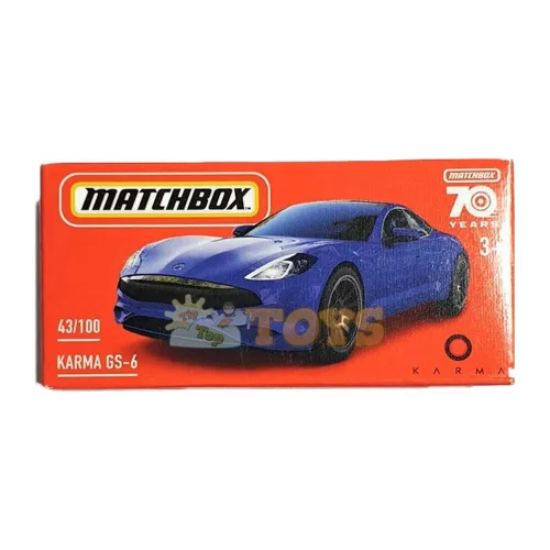 MATCHBOX kisautó KARMA GS-6 HLD48 Mattel