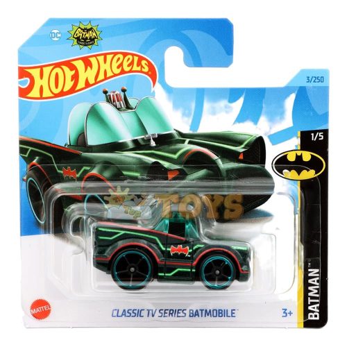 Hot Wheels kisautó Classic TV sorozat Batmobile HKJ72