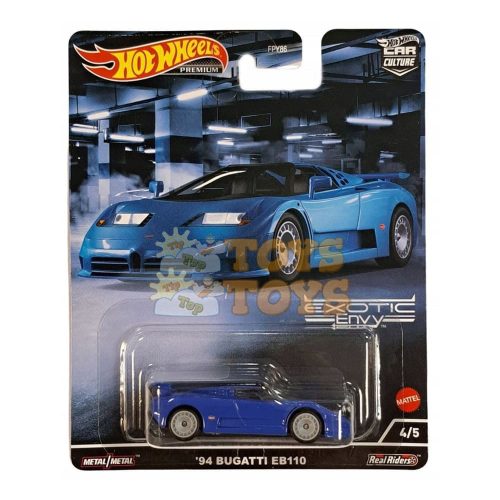 Hot Wheels Premium Car 94 Bugatti EB110 HCJ89 Mattel
