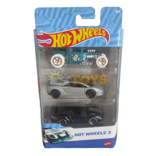 Hot Wheels Autószett 3 különböző modell K5904-D867 II