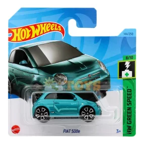 Hot Wheels kisautó Fiat 500e HKH59 HW Green Speed