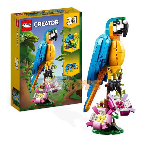 LEGO® Creator egzotikus papagáj 31136 - 253 darab