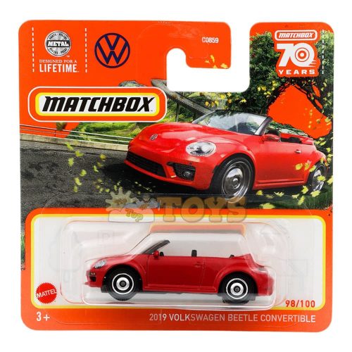 MATCHBOX 2019 Volkswagen Beetle HLD14 kisautó
