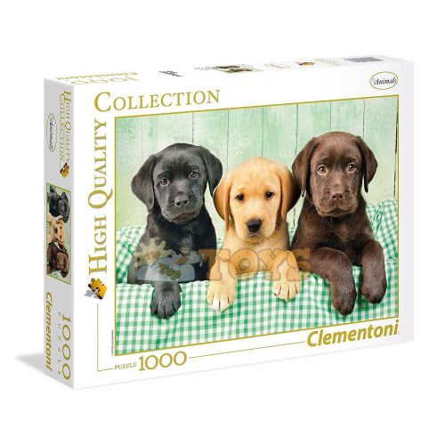 Clementoni Puzzle Three Labrador 39279 Kiváló minőségű 1000 darab