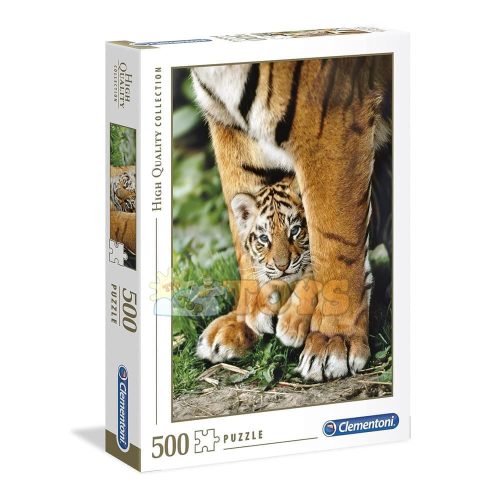 Clementoni Puzzle Bengáli Tigrisek 35046 Kiváló minőségű 500 db