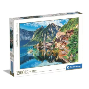   Clementoni Puzzle Hallstatt 31687 Kiváló minőségű 1500 db