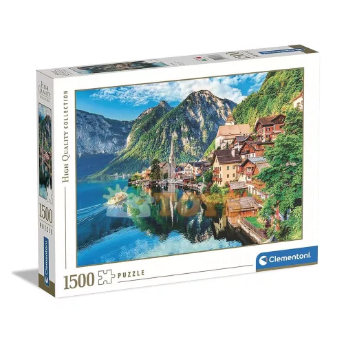 Clementoni Puzzle Hallstatt 31687 Kiváló minőségű 1500 db