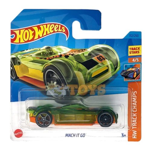 Hot Wheels kisautó Mach It Go HKH78 HW Track Champs