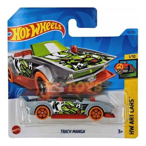 Hot Wheels kisautó Track Manga HKK14 HW Art Cars