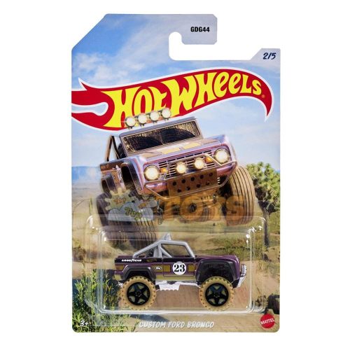 Hot Wheels egyedi Ford Bronco HLK21 Mattel kisautó