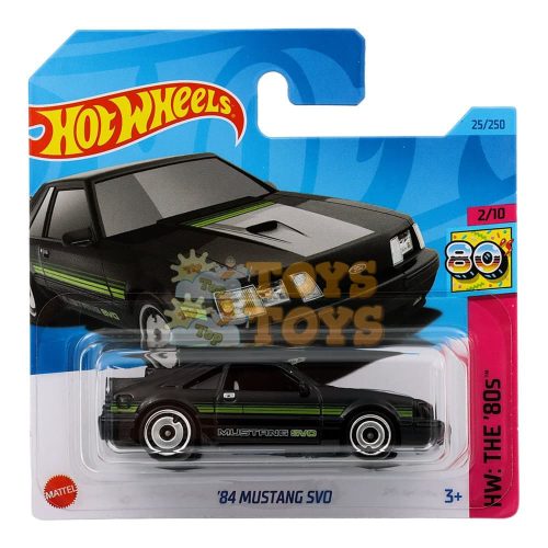 Hot Wheels kisautó 84 Mustang SV0 HKJ60 HW: A 80-as évek
