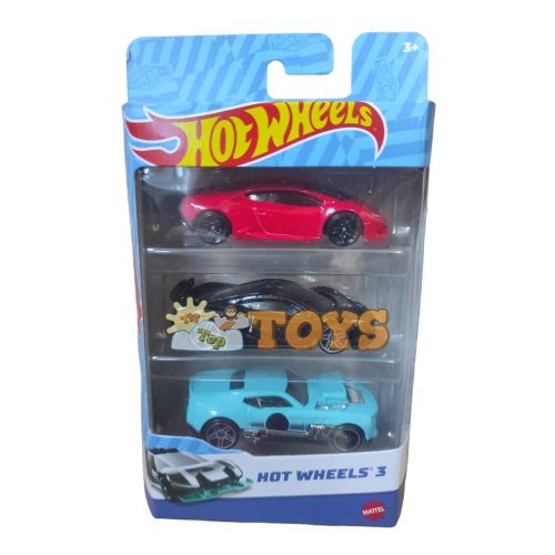 Hot Wheels Autókészlet 3 különböző modell K5904-N0710 II