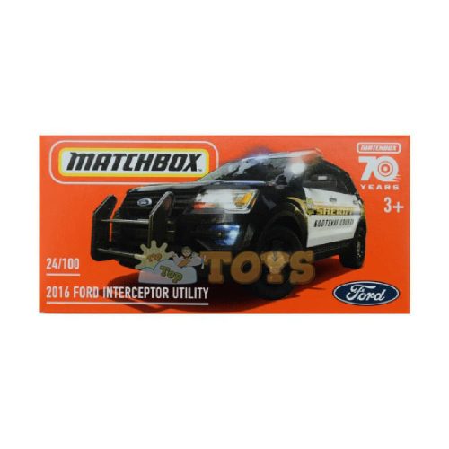 MATCHBOX 2016 Ford Interceptor Utility HLF18 Kisautó