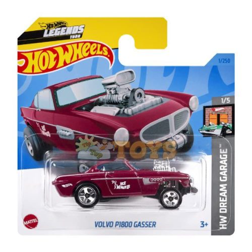 Hot Wheels kisautó Volvo P1800 Gasser HKJ94 Mattel