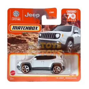 MATCHBOX kisautó 19 Jeep Renegade HLD20 Mattel