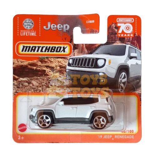 MATCHBOX kisautó 19 Jeep Renegade HLD20 Mattel