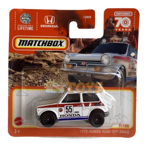 MATCHBOX kisautó 1970 Honda N600 Off Road HLC47