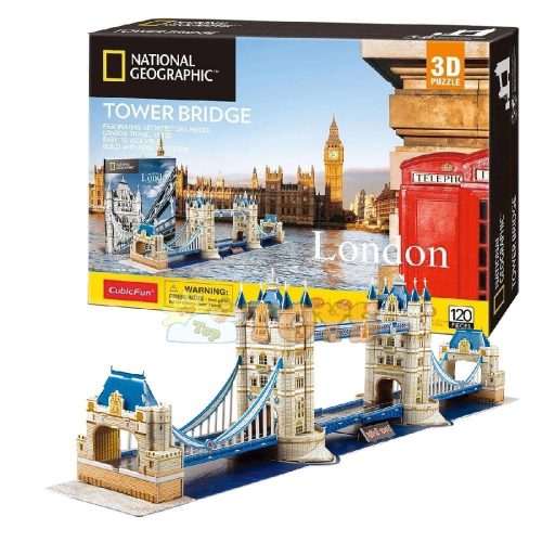 3D puzzle Tower Bridge London Cubic Fun 3D DS0978 120 db