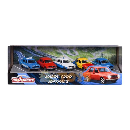 majorette 5 db kisautó készlet Dacia 1300 különféle modellek