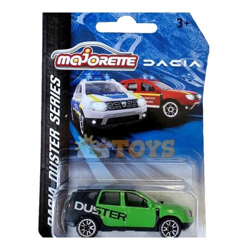 majorette Dacia Duster kisautó zöld 21 205 7181