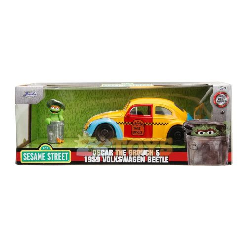 Jada Toys 1959 Oscar és Volkswagen Beetle kisautó 1:24