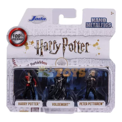 Jada Toys 3 db Harry Potter fémfigurából álló készlet - Nano Metalfigs