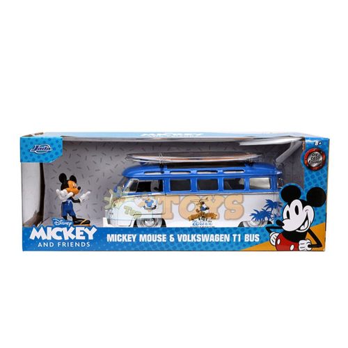 Jada Toys fém Miki egér és Volkswagen T1 busz