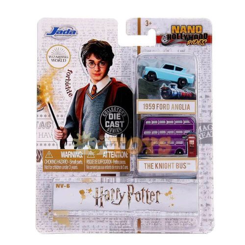 Jada Toys Set 2 Nano Hollywood Rides Harry Potter NV-6