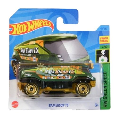 Hot Wheels kisautó Truck Baja Bison T5 HKK23 HW Green Speed