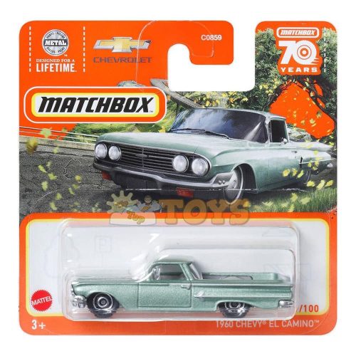 MATCHBOX 1960 Chevy El Camino HLC72 Kisautó