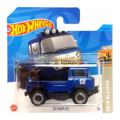 Hot Wheels kisautó Truck 57 Jeep FC HKG72 Baja Blazers