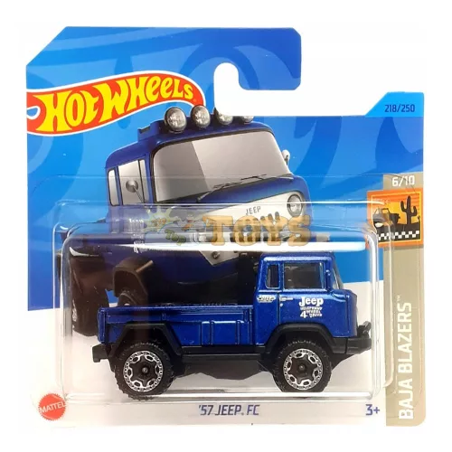 Hot Wheels kisautó Truck 57 Jeep FC HKG72 Baja Blazers