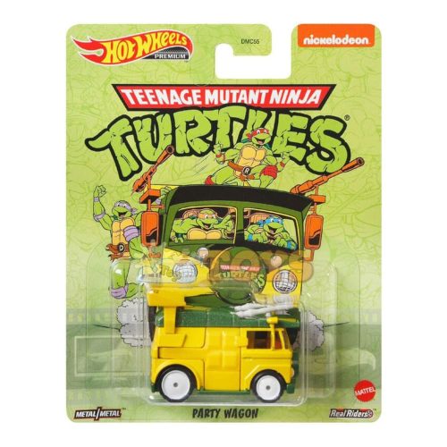 Hot Wheels Premium Car Party Wagon GJR50 Retro kollekció