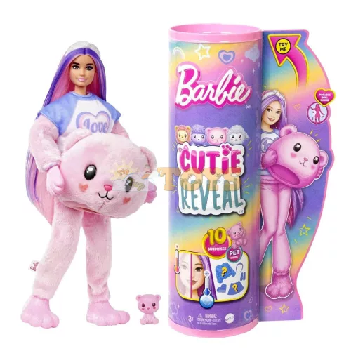 Barbie Doll Cutie Reveal Surprise Doll Series 5 Bear HKR04