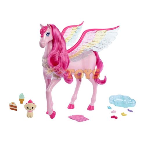Barbie A Touch of Magic Pegasus játékkészlet tartozékokkal HLC40