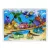 Süllyesztett fa puzzle Dinosaurs A-7001 - 7 darab