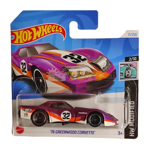 Hot Wheels kisautó 76 Greenwood Corvette HTB67
