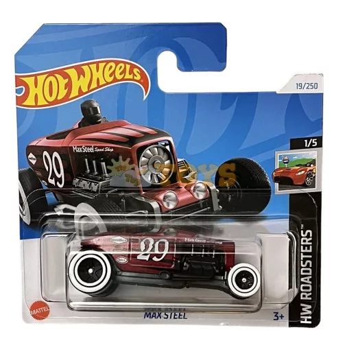 Hot Wheels kisautó Max Steel HTC12 HW Roadsters