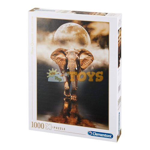 Clementoni Puzzle 1000 db The Elephant 39416 Kiváló minőségű