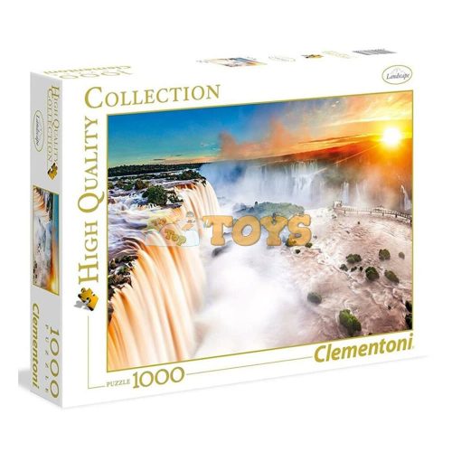 Clementoni Puzzle 1000 db Iguazu Falls 39385 Kiváló minőségű