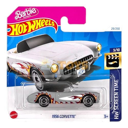 Hot Wheels kisautó 1956 Corvette Barbie HTB37 Mattel