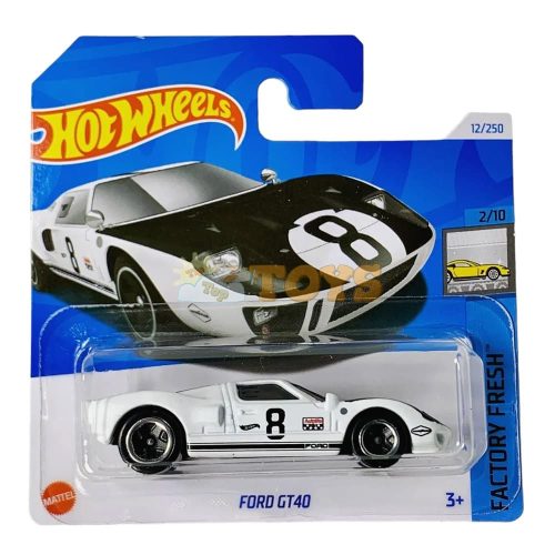 Hot Wheels Ford GT40 HTC51 Gyári Friss Mattel kisautó