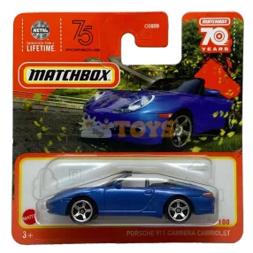 MATCHBOX kisautó Porsche 911 Carrera Cabriolet HLD16