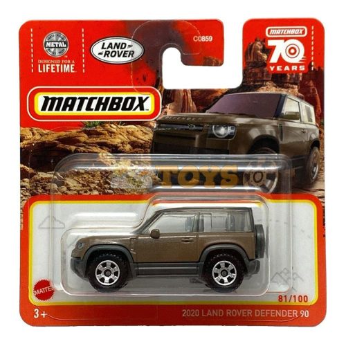 MATCHBOX kisautó 2020 Land Rover Defender 90 HLD21
