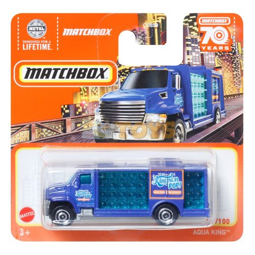 MATCHBOX Fém teherautó Aqua King HLD02 Mattel