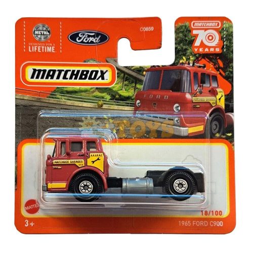 MATCHBOX fém teherautó 1965 Ford C900 HLC73 Mattel
